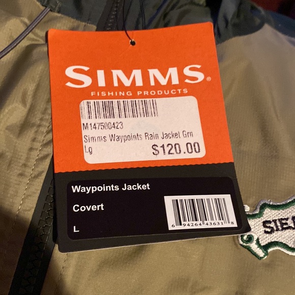 Custom Simms Sierra Nevada rain jacket - Picture 7 of 7